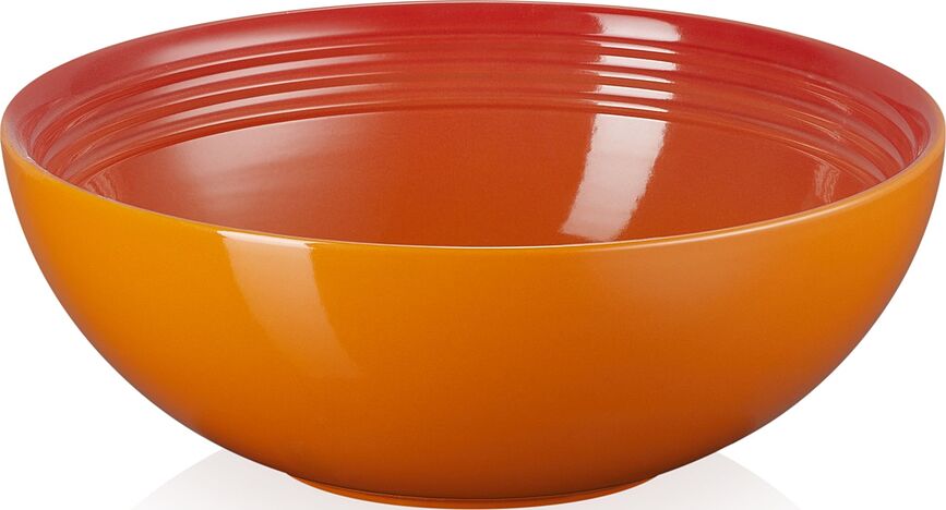 Le Creuset Salatschüssel 24 cm Feuriges Orange