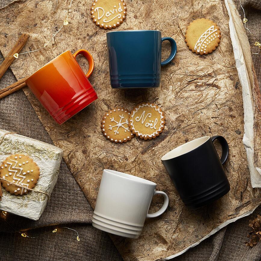 Le Creuset Šalice 350 ml višnjeve 4 kom.