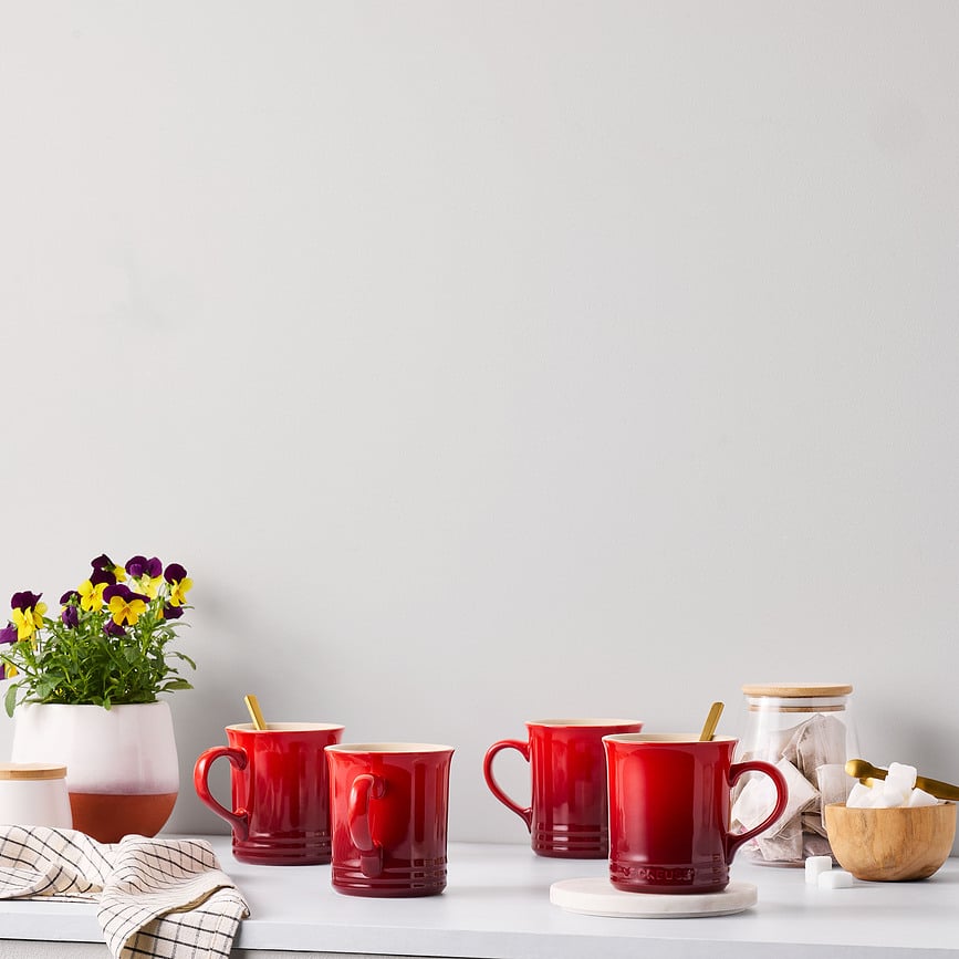 Le Creuset Šalice 400 ml višnja 4 kom.