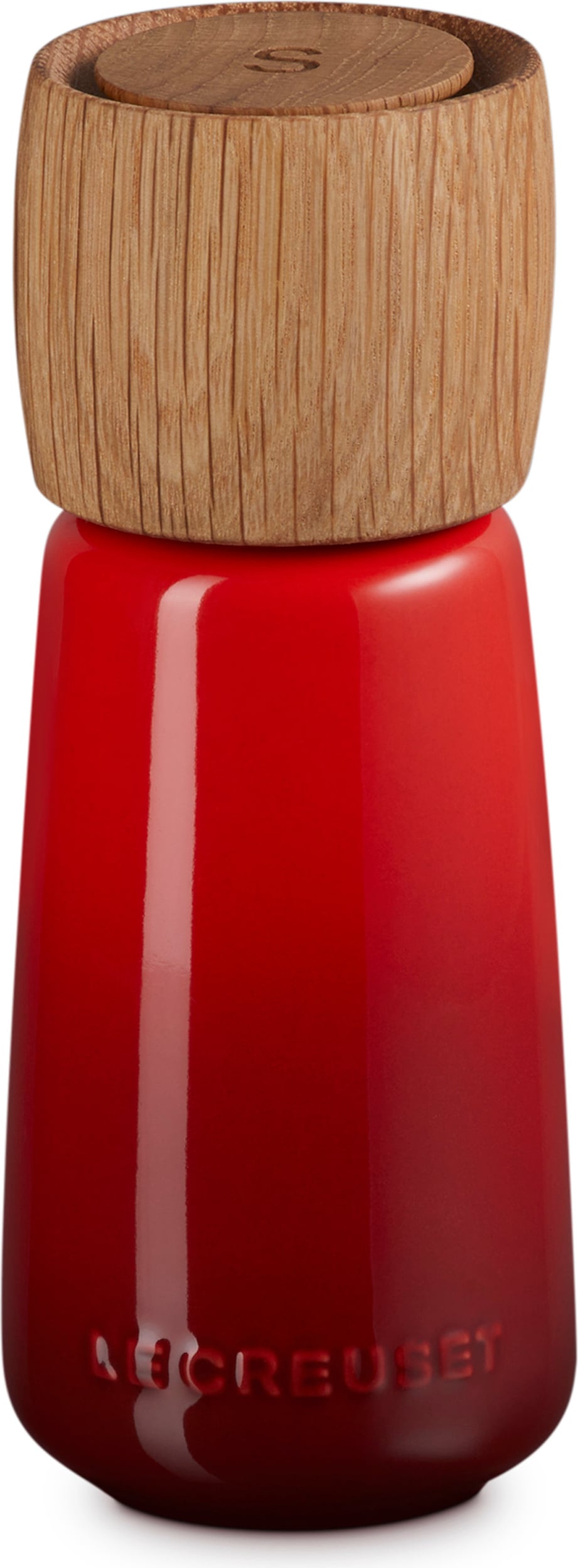 Le Creuset Salzmühle kirschrot, Steingut
