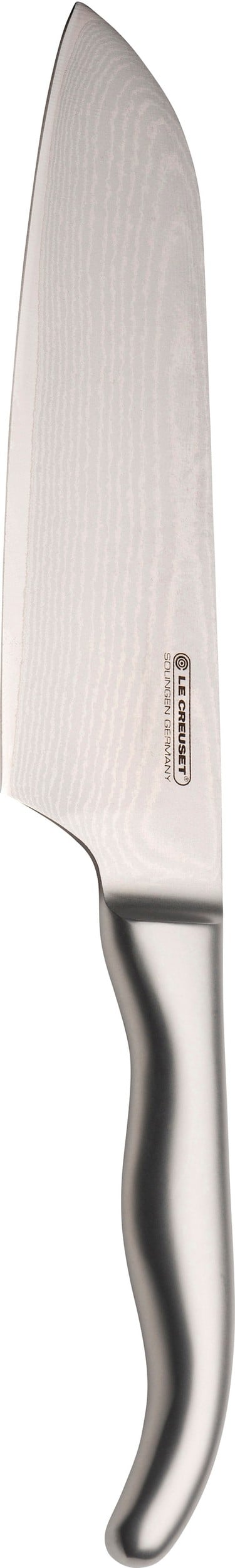 Le Creuset Santokumesser 18 cm mit Griff aus rostfreiem Stahl