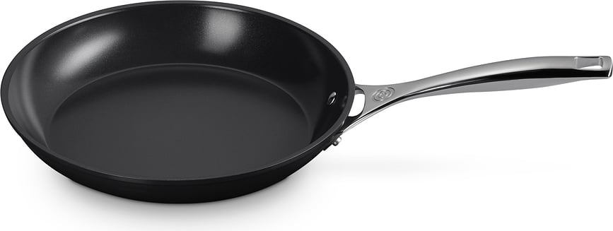 Le Creuset Set loncev in ponev, neprijemljivi, črni, aluminij, 8-delni set