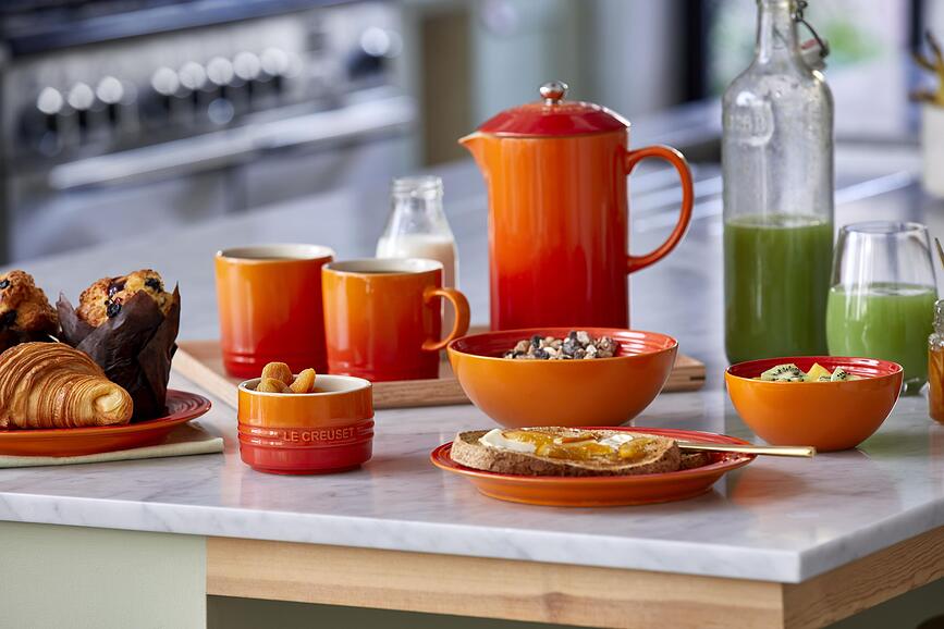Le Creuset Skodelica, 350 ml, plamena oranžna