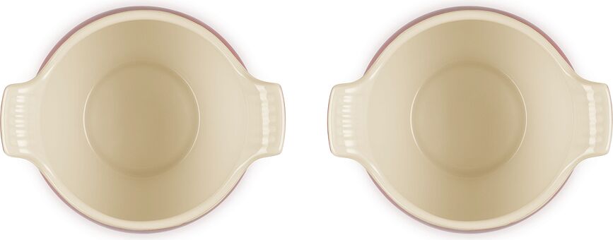 Le Creuset Skodelice za juho, 600 ml, kameninske, sive, 2 kosa