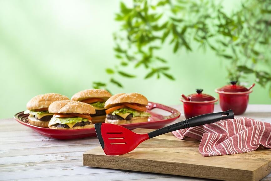 Le Creuset Spatule en silicone, cerise