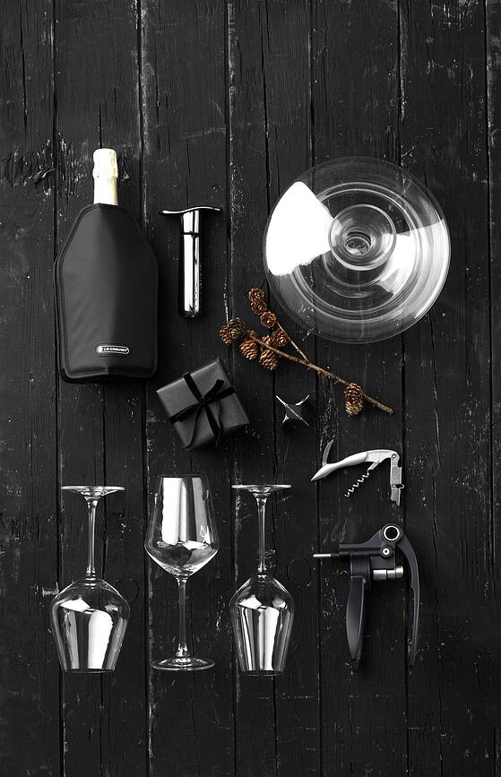 Le Creuset SW-100 Ανοιχτήρι Σαμπάνιας, μαύρο