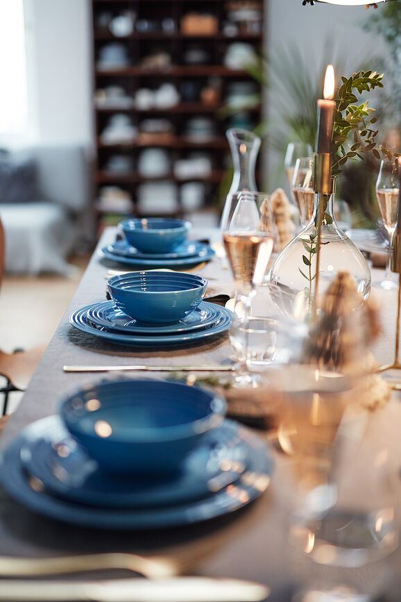 Le Creuset Tanjur za doručak 22 cm svijetloplavi