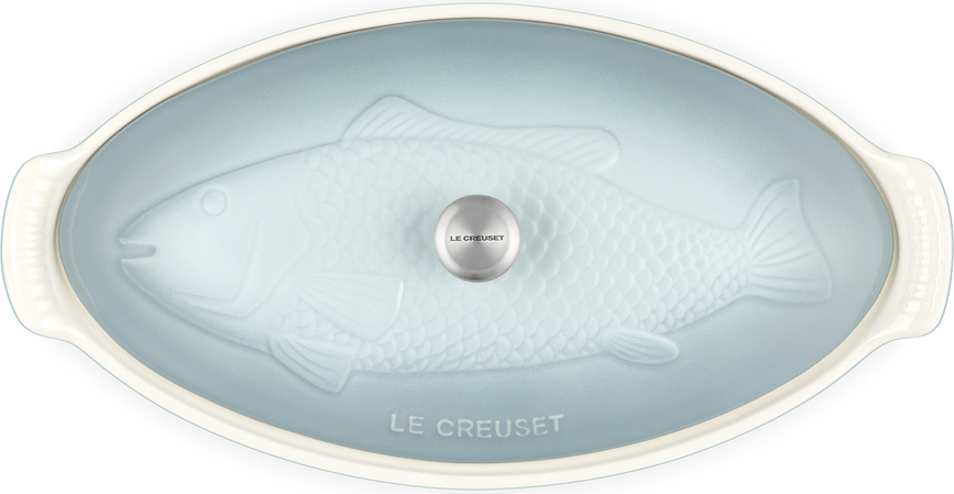 Le Creuset Φόρμα ψησίματος για ψάρι, 34 cm, αλάτι θάλασσας