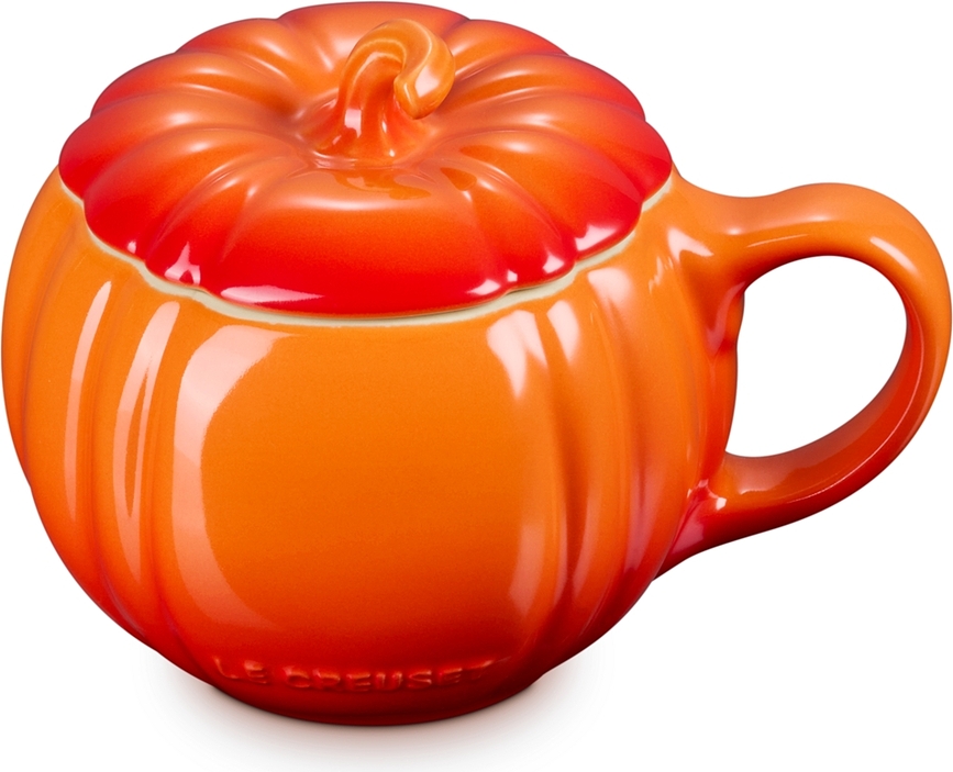 Le Creuset Tasse forme citrouille, 400 ml, orange flamboyant