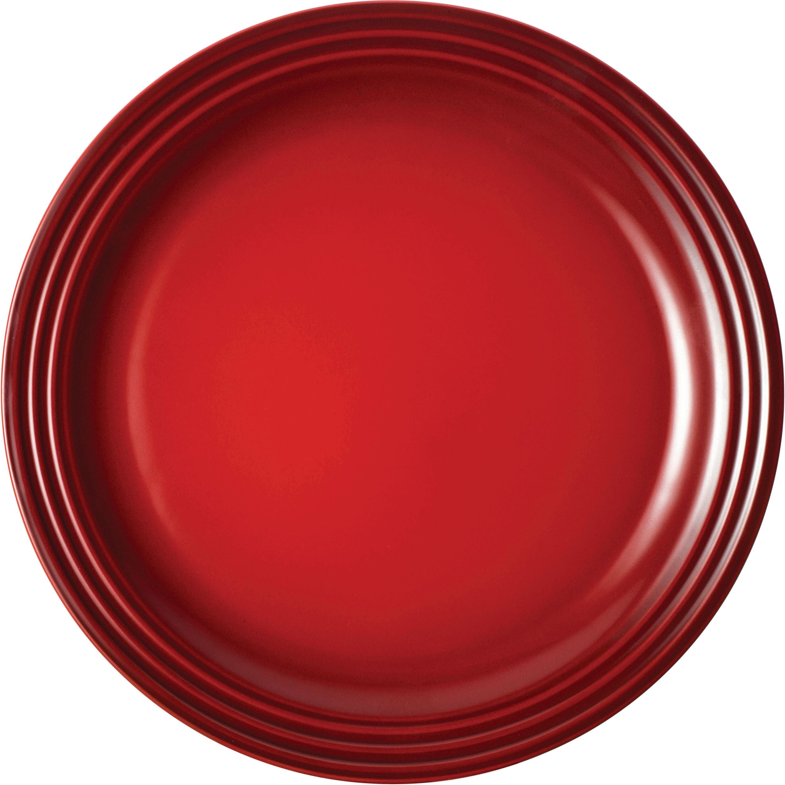 Le Creuset Teller für Mittagsgerichte 27 cm kirschrot