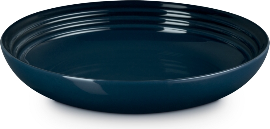 Le Creuset tiefer Teller 22 cm, Marineblau