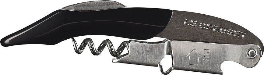 Le Creuset Tire-Bouchon WT-130, avec coupe-capsule, argenté