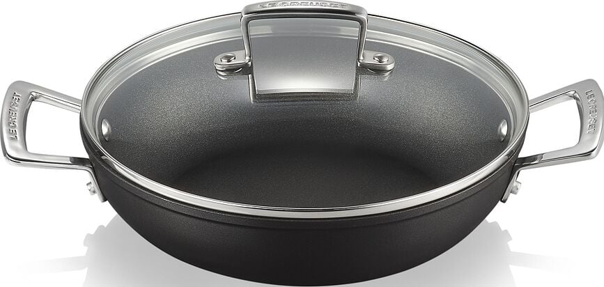 Le Creuset Topf 24 cm Antihaft-Aluminium mit Haltegriffen