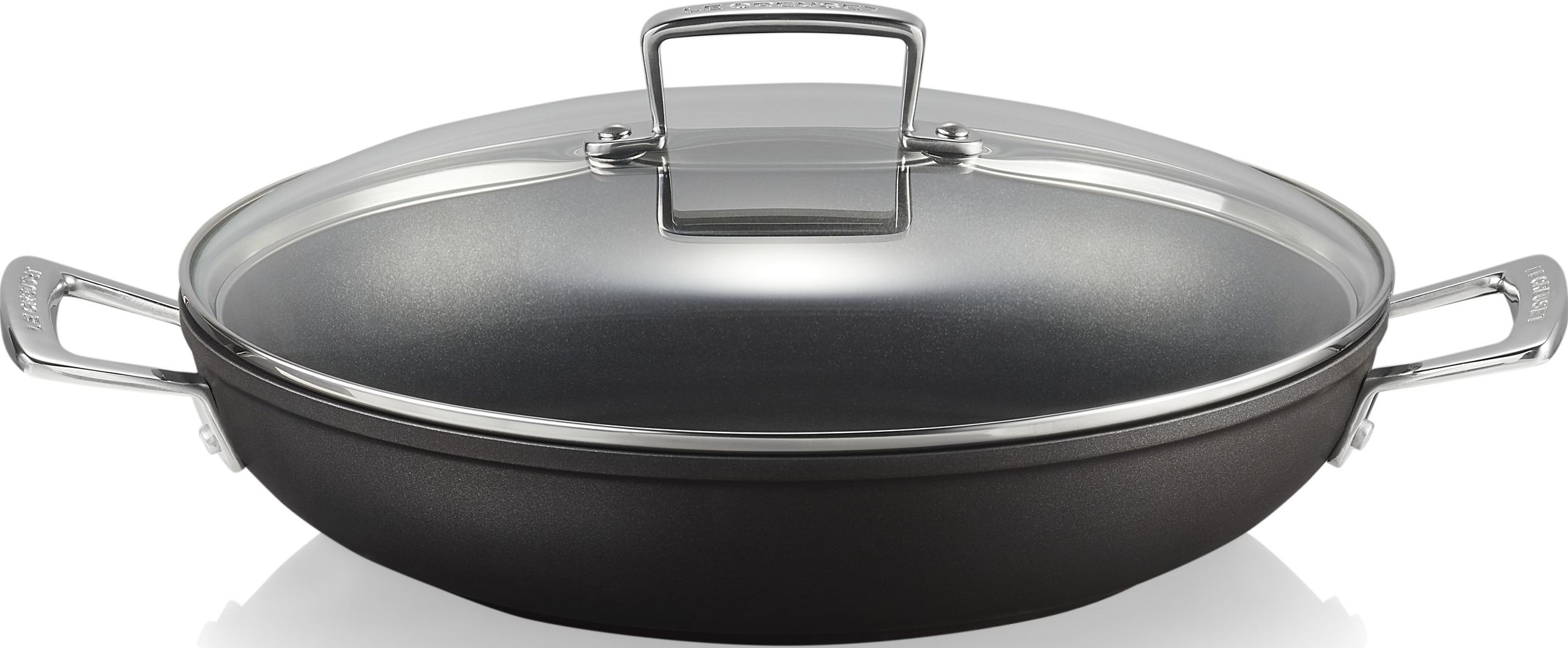 Le Creuset Topf 30 cm Antihaft-Aluminium mit Haltegriffen
