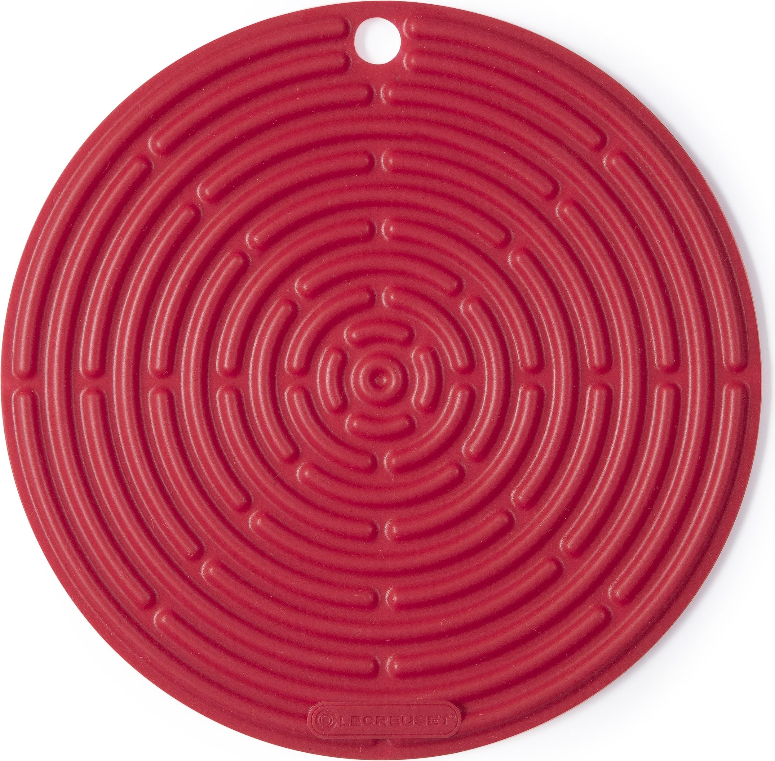 Le Creuset Untersetzer für heißes Geschirr 20 cm kirschrot