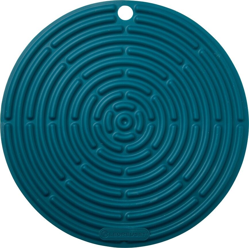 Le Creuset Untersetzer für heißes Geschirr 20 cm meerblau