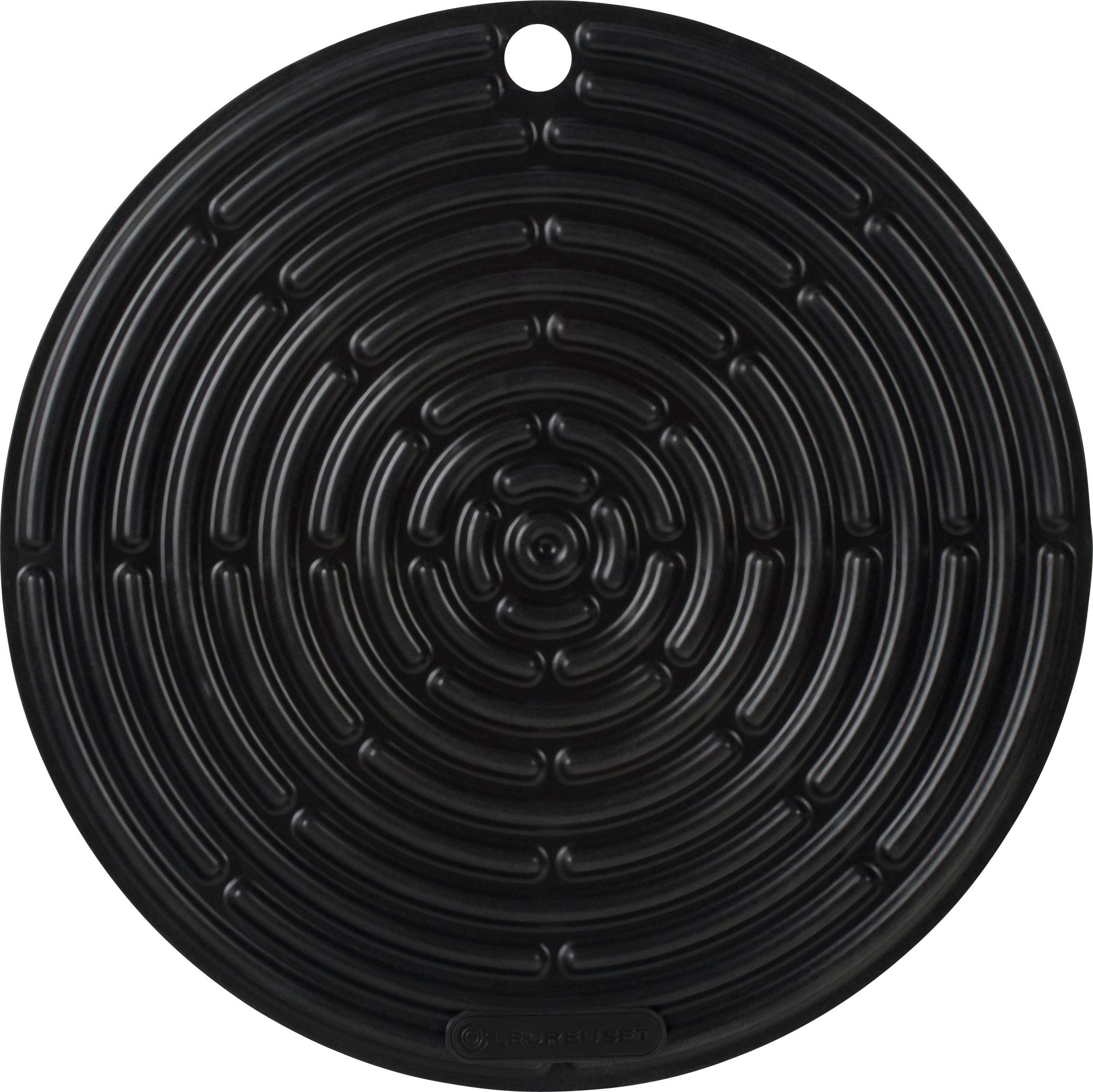 Le Creuset Untersetzer für heißes Geschirr 20 cm schwarz