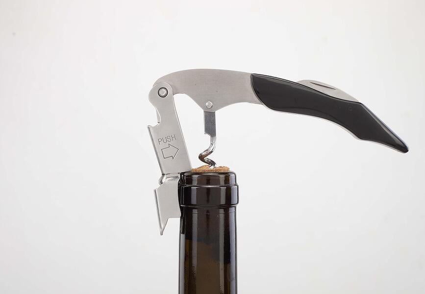 Le Creuset Vijačnik WT-130, z nožem, srebrn