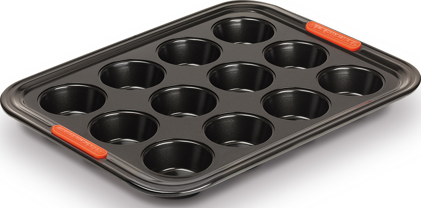 Le Creuset Vorm 12 muffinile mittenakkuva kattega