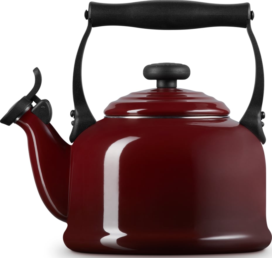 Le Creuset Wasserkocher 2,1 l burgunderrot