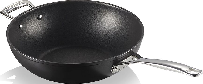 Le Creuset Wok neprianjajući 30 cm aluminijski s ručkom