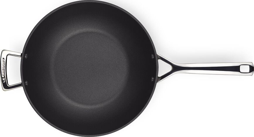 Le Creuset Wok neprianjajući 30 cm aluminijski s ručkom