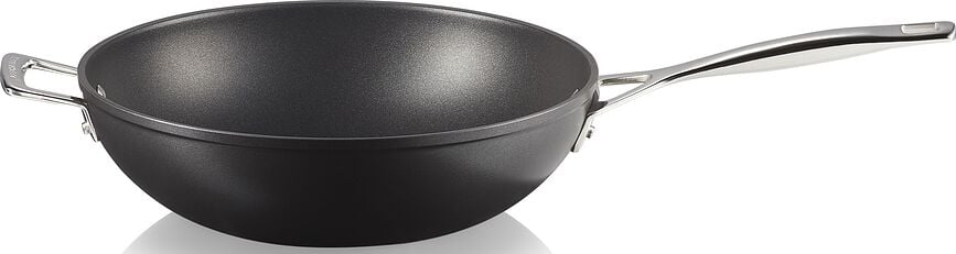 Le Creuset Wok neprianjajući 30 cm aluminijski s ručkom