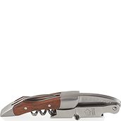 Le Creuset WT-110 Korkenzieher mit Holzgriff mit kleinem Messer