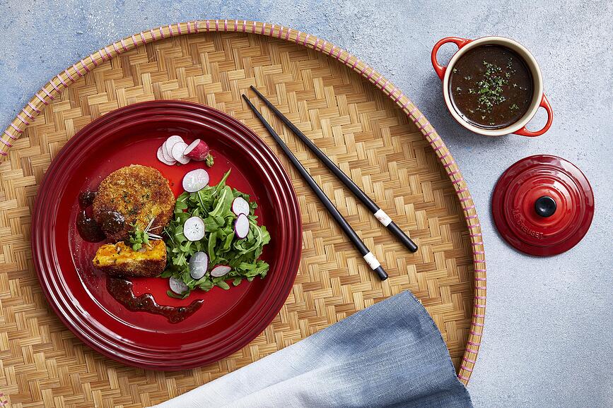 Le Creuset Krožnik za zajtrk, 22 cm, globoko moder