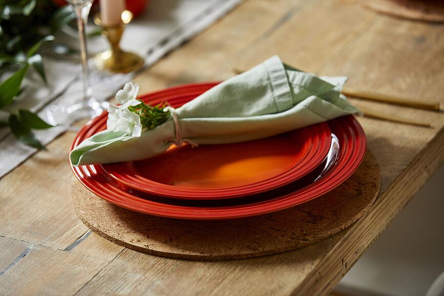 Le Creuset Krožnik za zajtrk, 22 cm, globoko moder