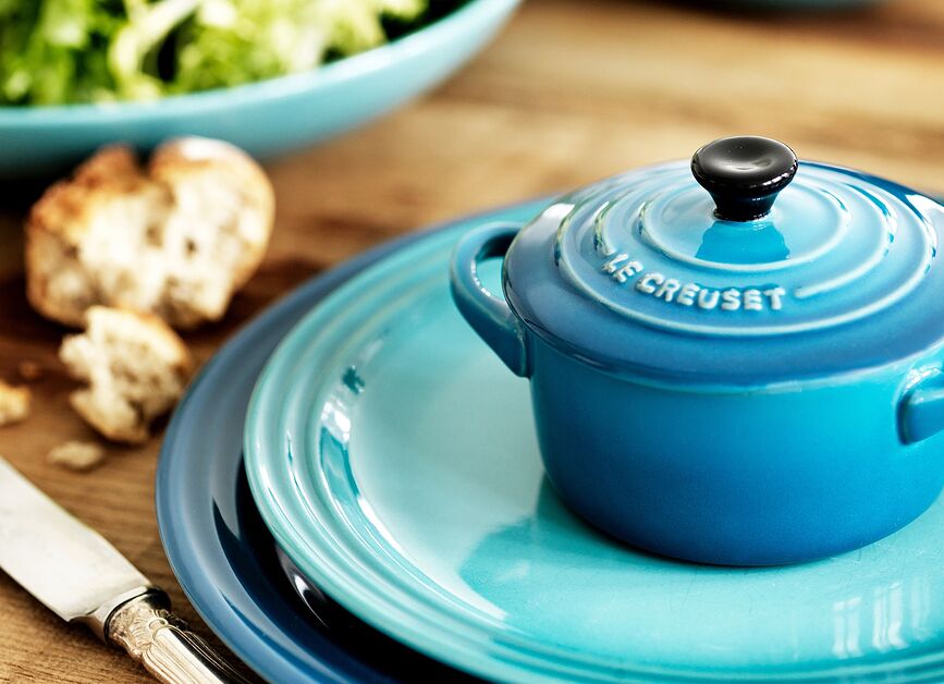 Le Creuset Krožnik za zajtrk, 22 cm, globoko moder