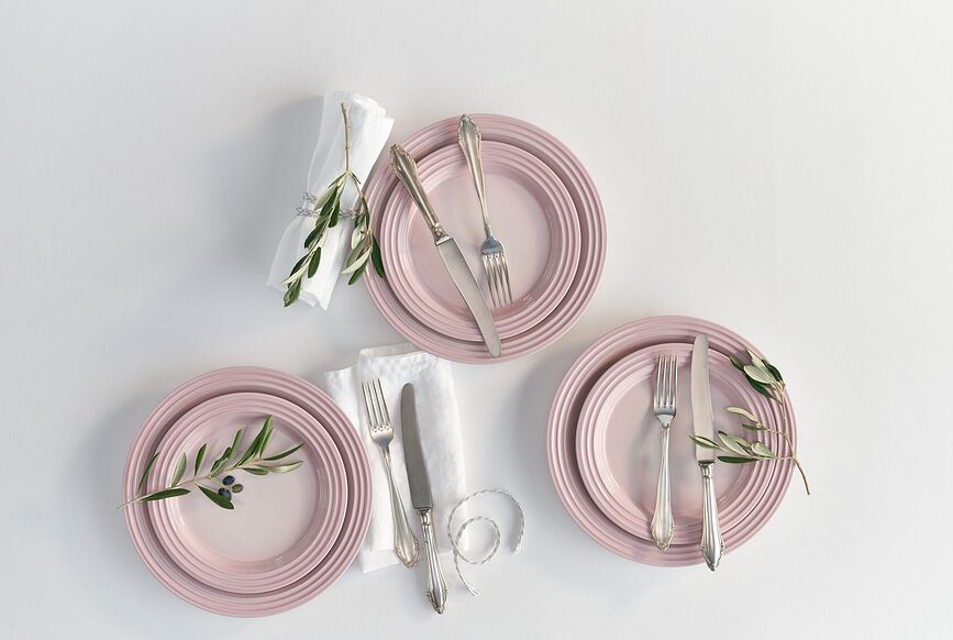 Le Creuset Krožnik za zajtrk, 22 cm, globoko moder