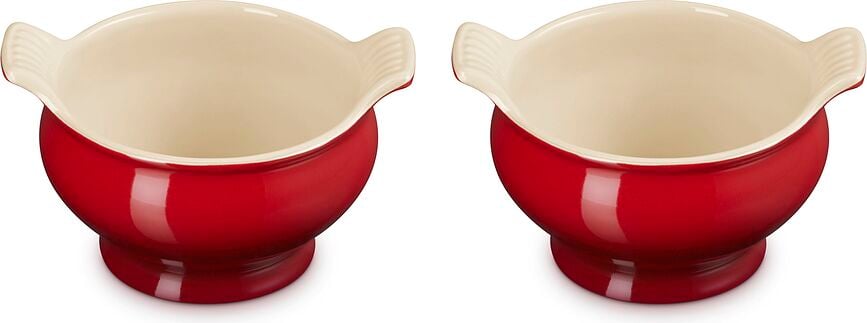 Le Creuset Zdjele 600 ml bež od kamene keramike 2 kom.