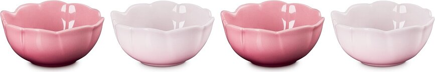 Lot de 4 bols Le Creuset Petal 160 ml
