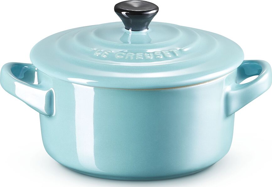 Metallics Mini Cocotte za peko in serviranje, 250 ml, azurna