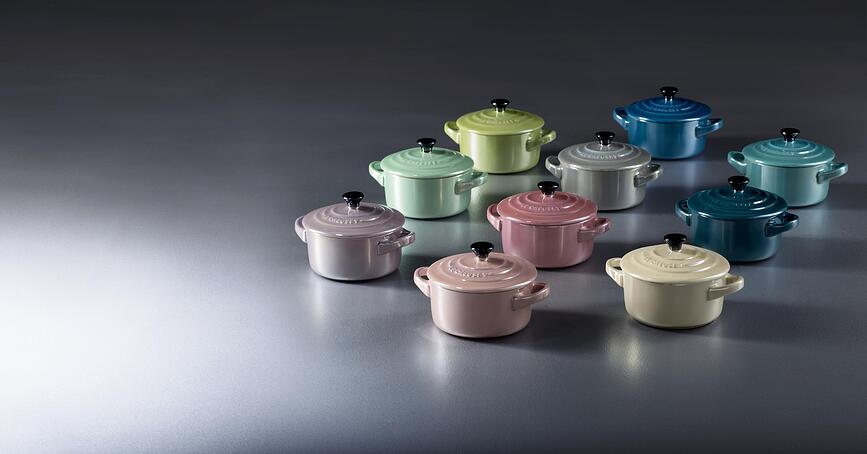 Metallics Mini Cocotte za pečenje in serviranje, 250 ml, vijolična