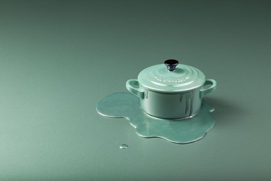 Metallics Mini Cocotte za pečenje in serviranje, 250 ml, vijolična