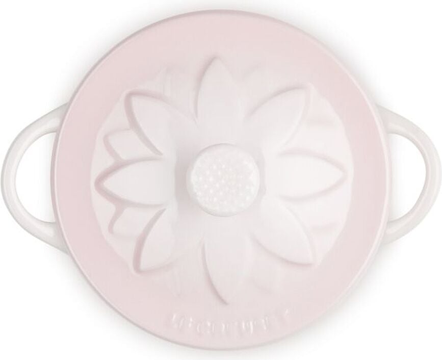 Mini Cocotte Ramequin 250 ml, motif tournesol, sel marin