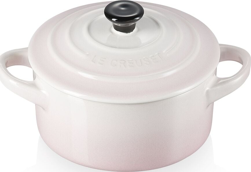 Mini Cocotte Back- und Servierplatte 250 ml hellrosa