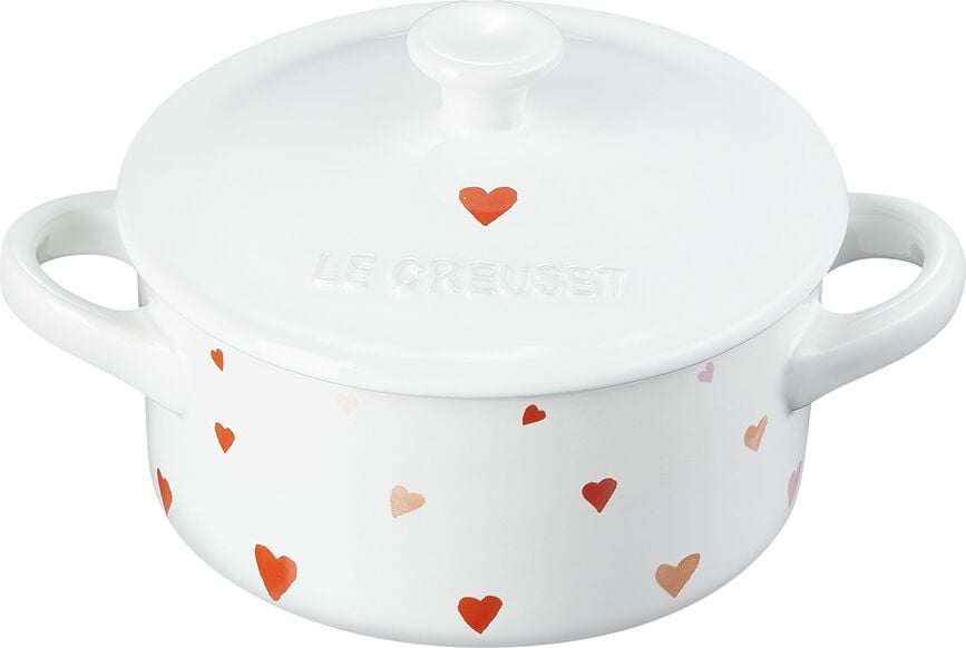 Mini Cocotte Heart Back- und Servierplatte