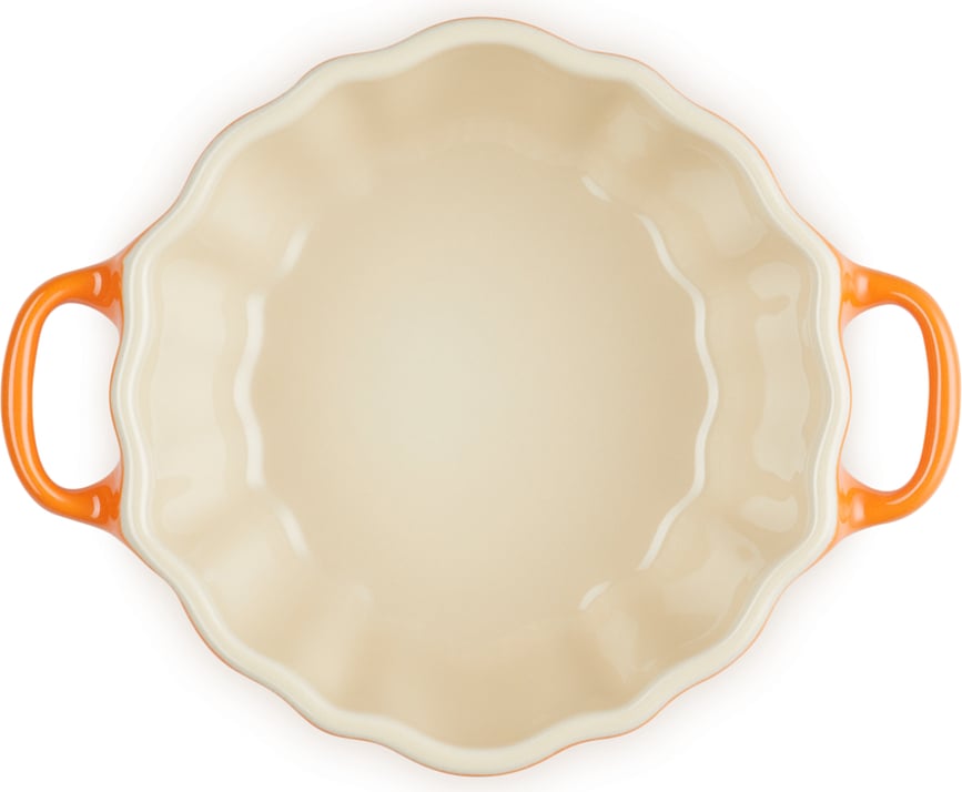 Cazuela con forma de calabaza Le Creuset, 350 ml, burdeos
