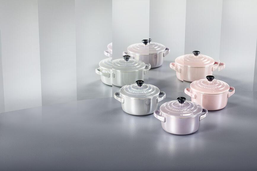 Metallics Mini Cocotte 250 ml, orange flamboyant