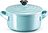 Mini Cocotte Metallics Back- und Servierplatte 250 ml azurblau