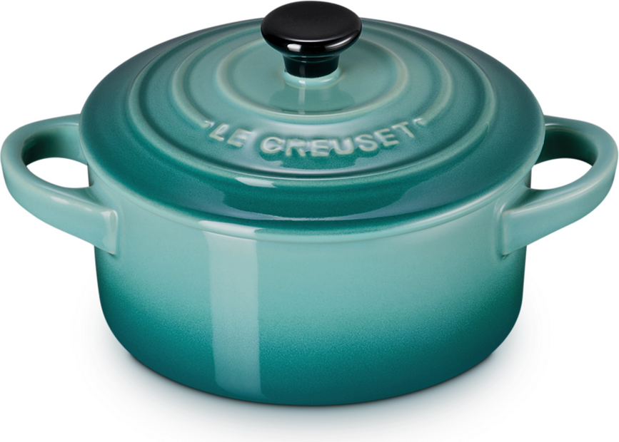 Mini Cocotte para hornear y servir 250 ml, azul riviera