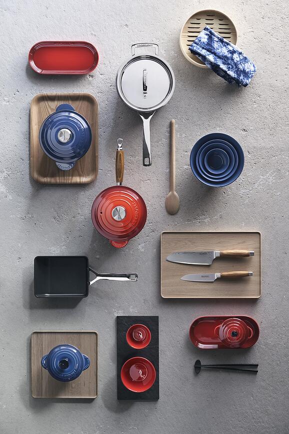 Cocotte Mini para hornear y servir, 250 ml, azul profundo