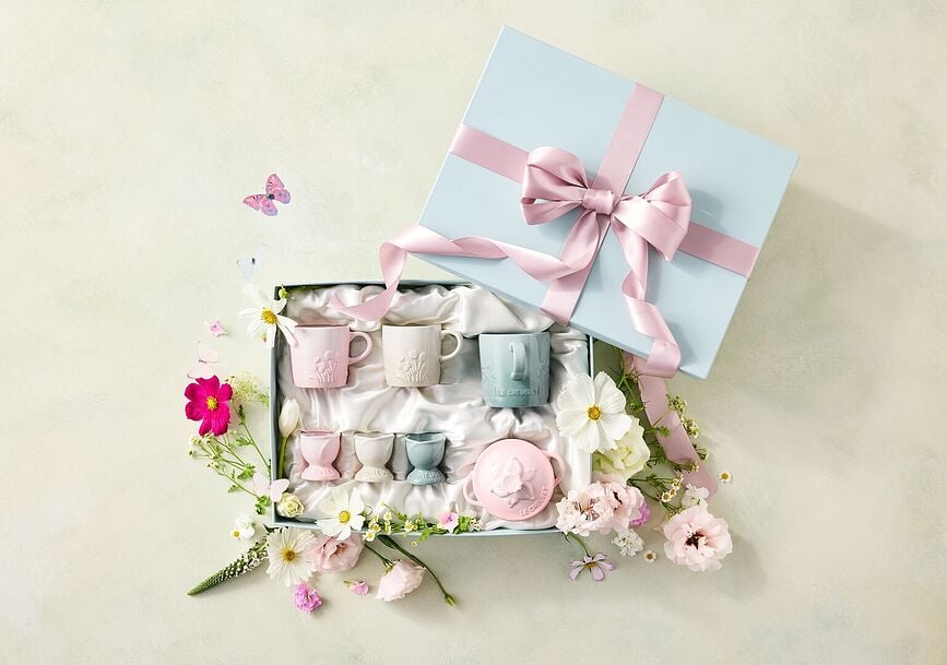 Mini Cocotte para hornear y servir Jardin, 250 ml, beige