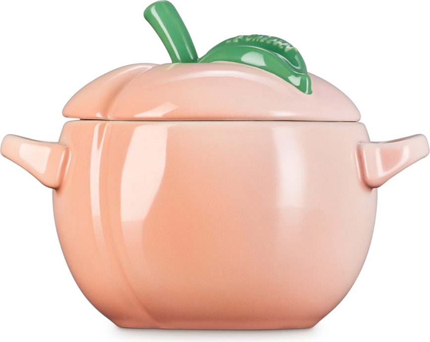 Mini Cocotte per cottura e servizio, color pesca, 580 ml