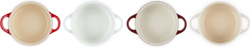 Mini Cocotte Petits Fours Κοκότ, για ψήσιμο και σερβίρισμα, 250 ml, 4 τμχ