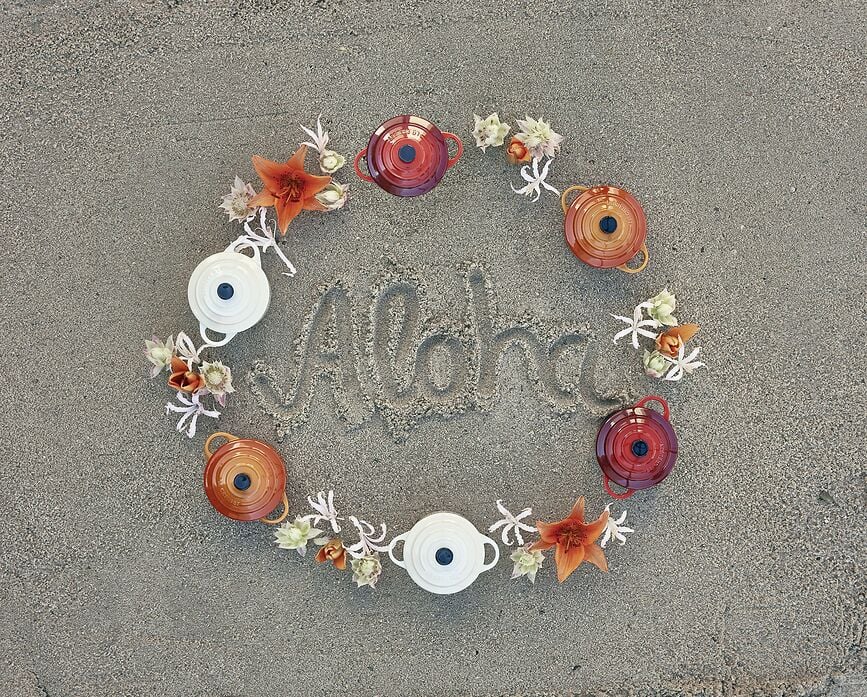 Mini Cocotte Posoda za peko in serviranje, 250 ml, češnjeva, 4 kosi