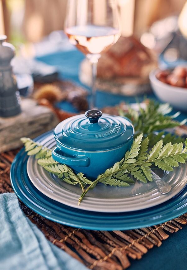 Mini Cocotte Posuda za pečenje i posluživanje 250 ml duboko plava